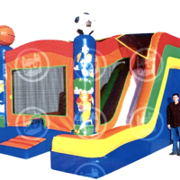 5 in 1 Sports Bounce House Combo