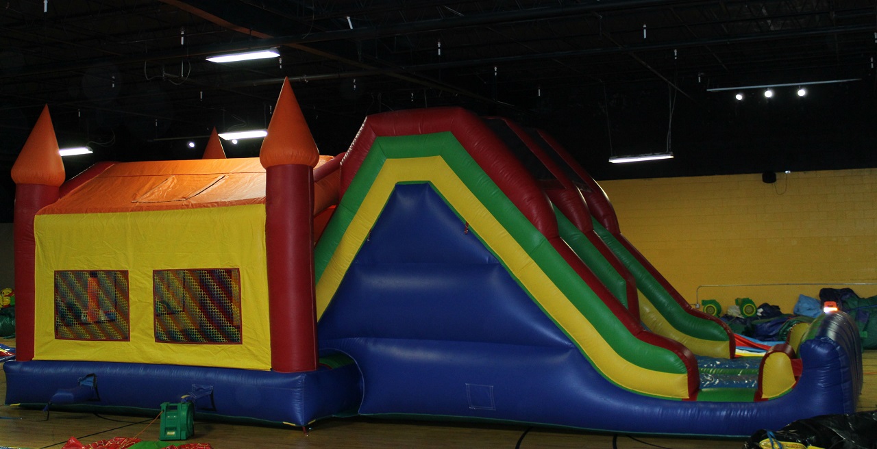 Jumbo Jump & Slide Combo