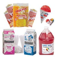 Extra Concession Supplies (Serve 25ppl)